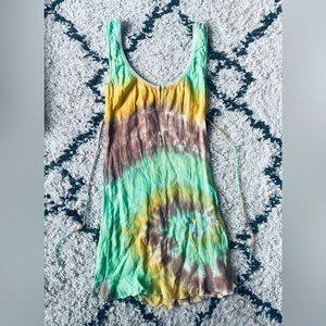 Vintage Y2K Tie Dye Dress